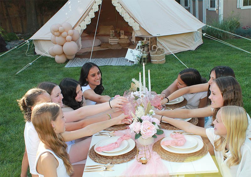 Glamping-Teens